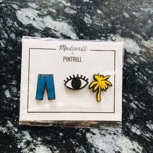 Madewell x PINTRILL pin set